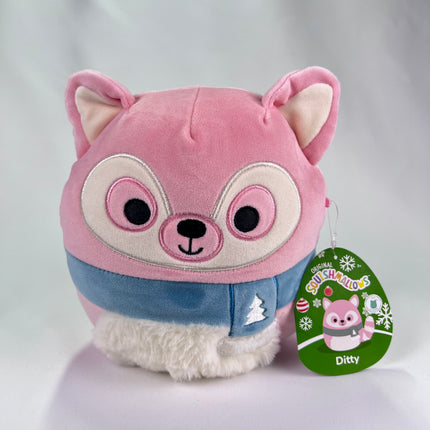 Squishmallow 7” Ditty Holiday: New With Tags