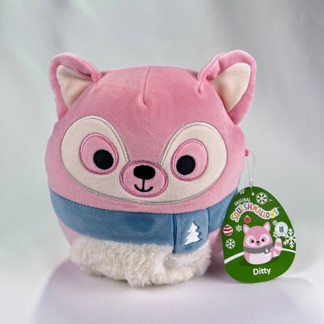 Squishmallow 7” Ditty Holiday: New With Tags