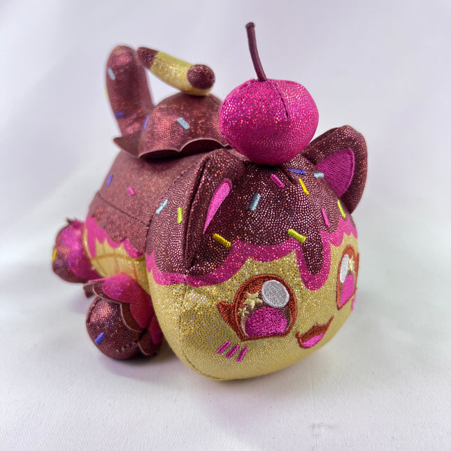 Aphmau MeeMeows 6” Sundae Cat, Glitter Edition, Carnival Treats, Litter 7 (6 inch): Orphan