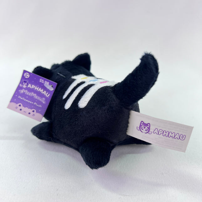 Aphmau MeeMeows 4” Black Mini Sugar Skull Cat, Halloween (4 inch): New with Tags