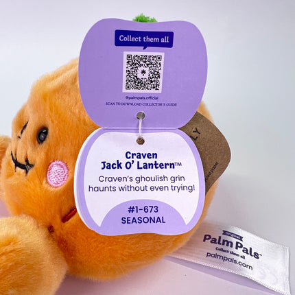 Palm Pals Craven Jack O' Lantern, Seasonal, Halloween: New with Tags