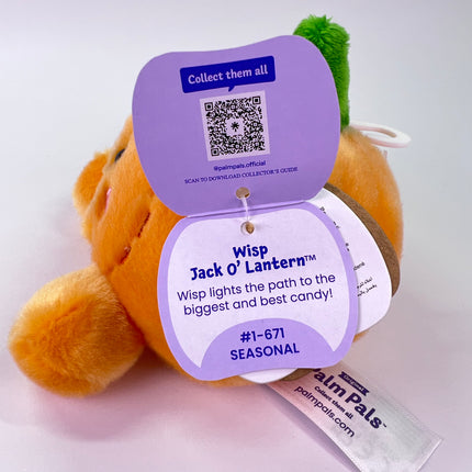 Palm Pals Wisp Jack O' Lantern, Seasonal, Halloween: New with Tags