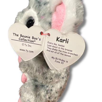 TY Beanie Boos Karli 6”: New with Tags