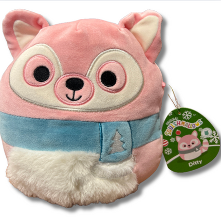 Squishmallow 7” Ditty Holiday: New With Tags