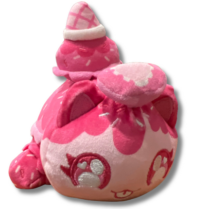 Aphmau MeeMeow 6” Strawberry Ice Cream Cat, Ice Cream, Limited Edition: Orphan