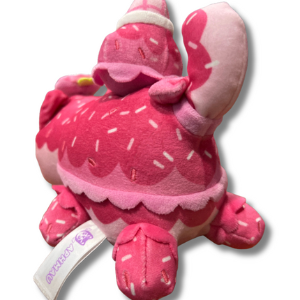 Aphmau MeeMeow 6” Strawberry Ice Cream Cat, Ice Cream, Limited Edition: Orphan