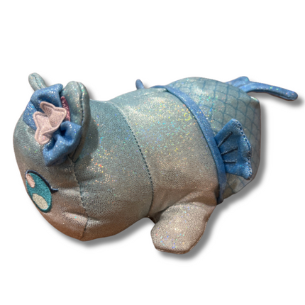 Aphmau MeeMeow 6” Blue Mermaid Cat, Sparkle Edition, Litter 2: Orphan