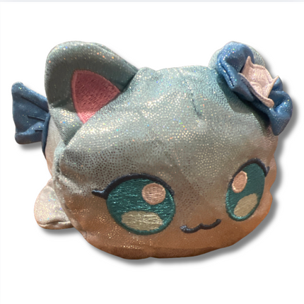 Aphmau MeeMeow 6” Blue Mermaid Cat, Sparkle Edition, Litter 2: Orphan
