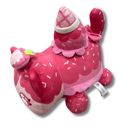 Aphmau MeeMeow 11” Strawberry Ice Cream Cat, Ice Cream, Limited Edition: Orphan