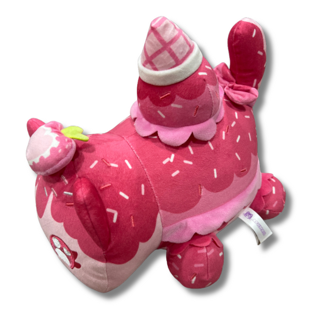 Aphmau MeeMeow 11” Strawberry Ice Cream Cat, Ice Cream, Limited Edition: Orphan